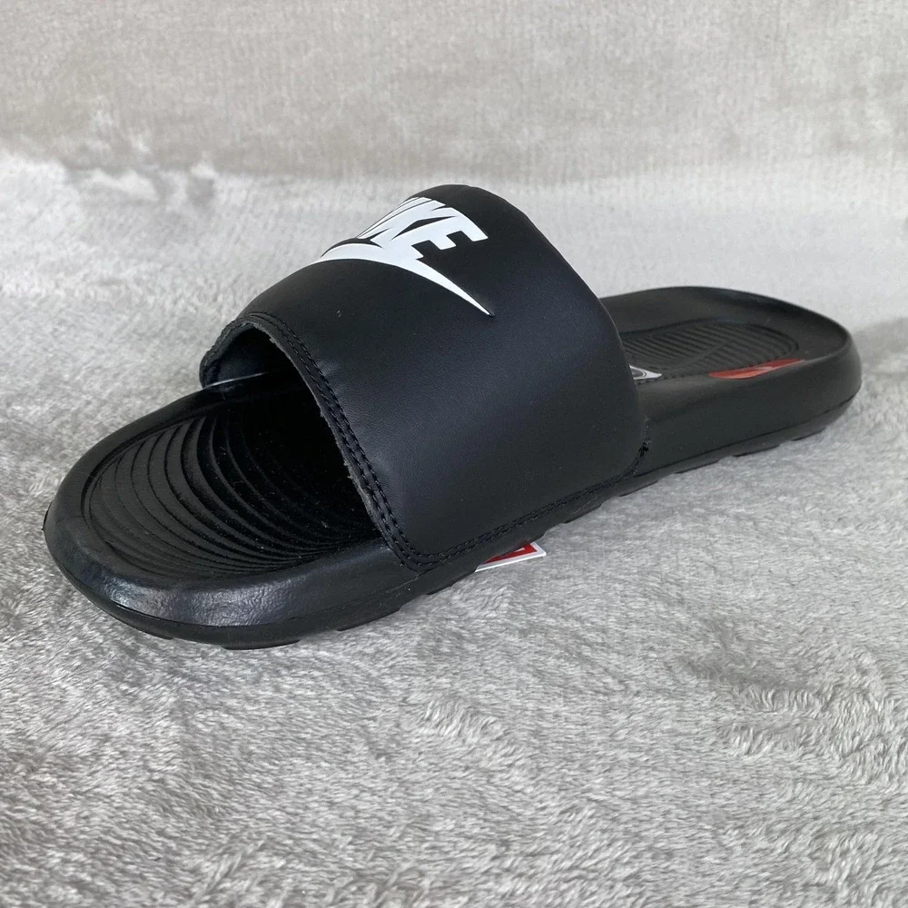 Nike Victori One Slide Sandals Mens Size 11 Black Comfort Slip On CN9675-002 NEW